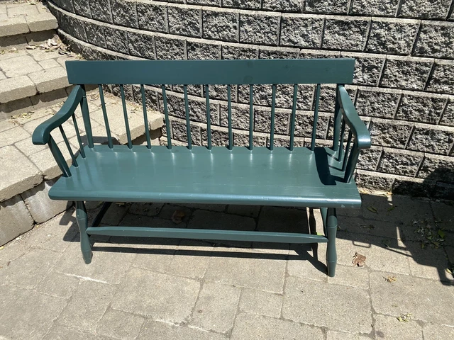 Vintage Wood Bench perfect for Front Porch