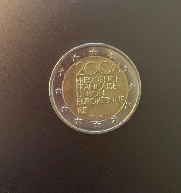 2 Euro 2008 Presidence Francaise Union Europeenne Rf Wert PIÈCE RARE 2 euros 2008 présidence française Union européenne rf EUR