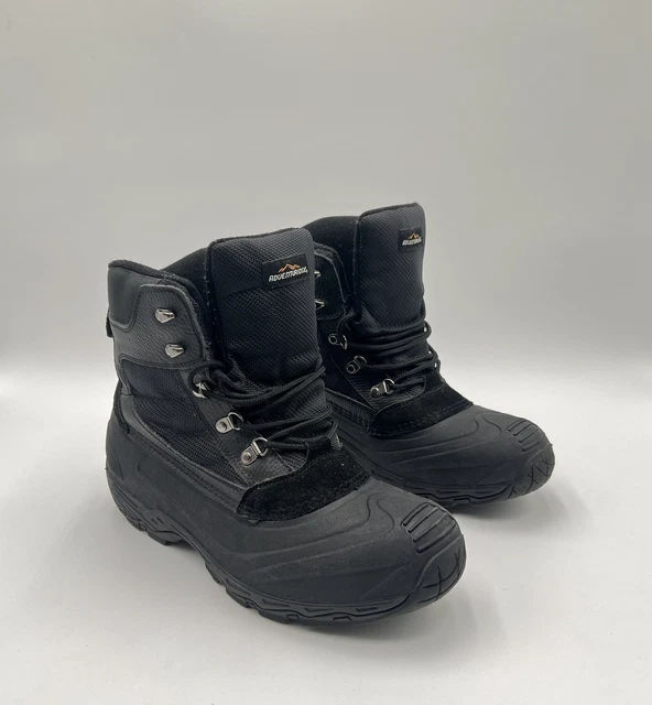 ADVENTURIDGE MEN S SIZE 11 Aldi Thinsulate Outdoor Hiking Winter Boots Black 15.90 PicClick UK
