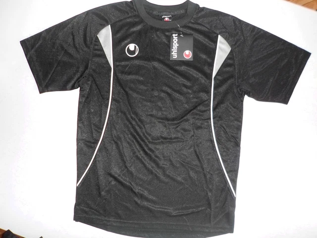 Maillot Vintage Saint-Malo #9 - Uhlsport - Blanc/rouge - Taille XL (porté, Occasion)