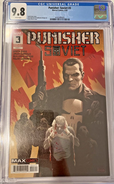 Punisher: Soviet #3 Marvel MAX Comics CGC 9.8 HIGHEST GRADE!