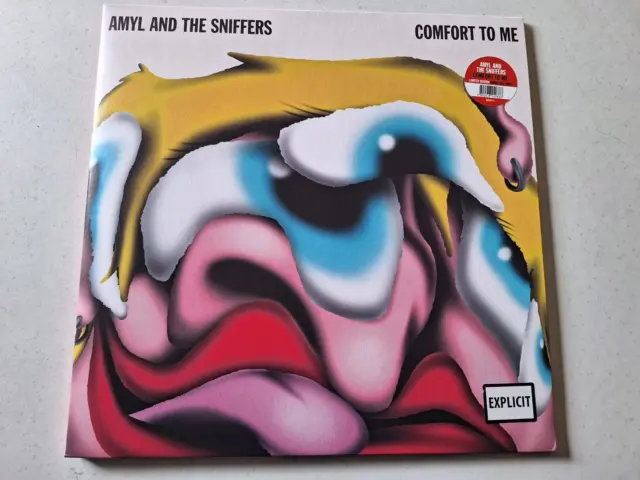 Amyl And The Sniffers – Comfort To Me Vinyl Blob DELUXE Gatefold RED VINYL