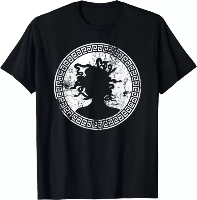 Medusa Greek Mythology Gorgon Greek Myth T-Shirt Size S-5XL