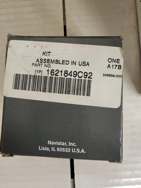 Genuine Oem International Cylinder Kit, Door And Ignition, Locks Kit 1621849C92
