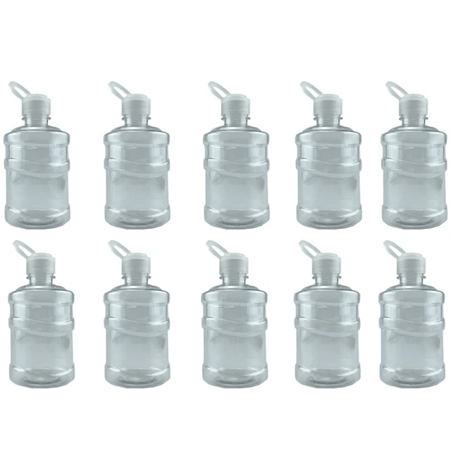 10 Stück transparente Flasche 500ml Drink Juice Container Mini Bucket Bottle