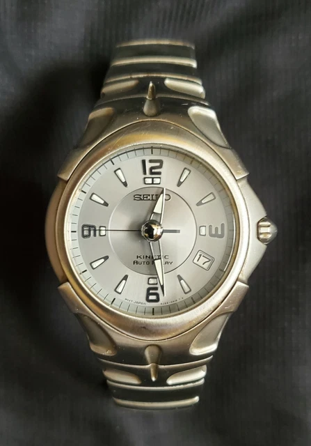 SEIKO KINETIC AUTO Relay Watch EUR 212,15 - PicClick FR