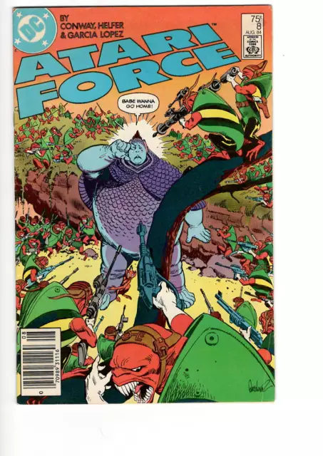 DC Comic Atari Force Comic Book #8 August 1984