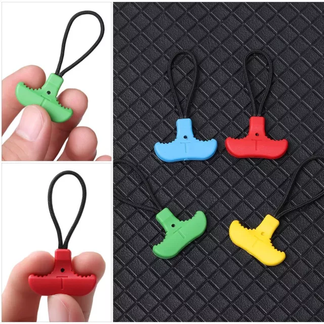 Clothing Tent T-shaped Zipper Puller Replacement Backpack Zipper Pull Fixer