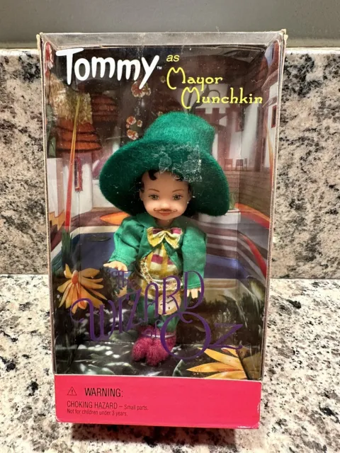 Tommy Doll As Mayor Munchkin Wizard of Oz 1999 Barbie Mattel New. BB2
