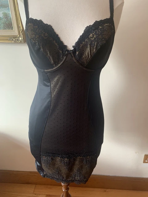 Anita Women's Airita Firm Control Corselette - Non-Wired, Shaping, Size 36C, Black - View #4