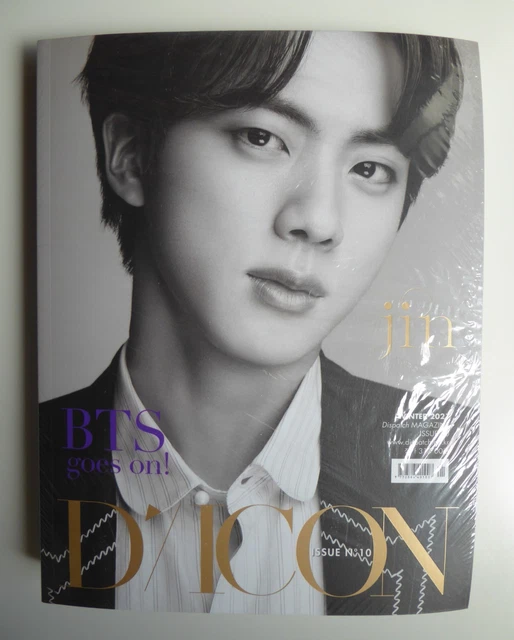 BTS JIN DICON Vol 10 BTS Goes On ENGLISH Ver Official Magazine UK