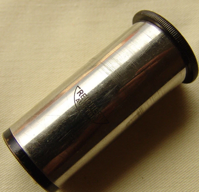 Reichert Eyepiece No.8 Microscope Vintage Compens Ocular Lens Austria Optics