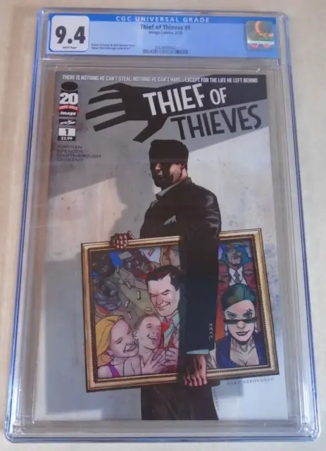 Thief of Thieves Issue #1 Comic Book. CGC Graded 9.4. Robert Kirkman. Image