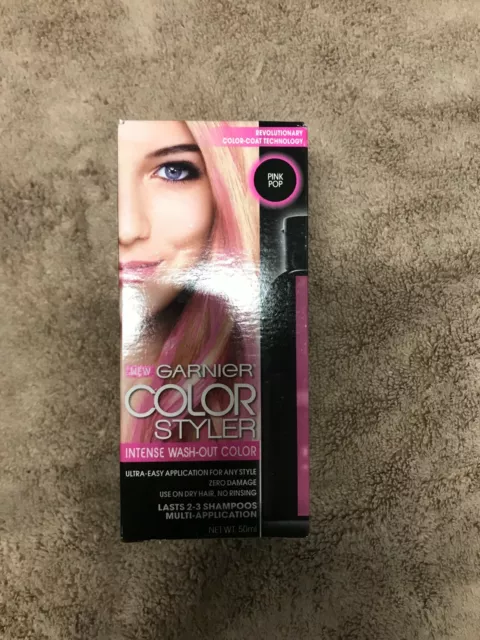 Garnier Color Styler Intense Wash-Out Haircolor Pink Pop, 50 ml