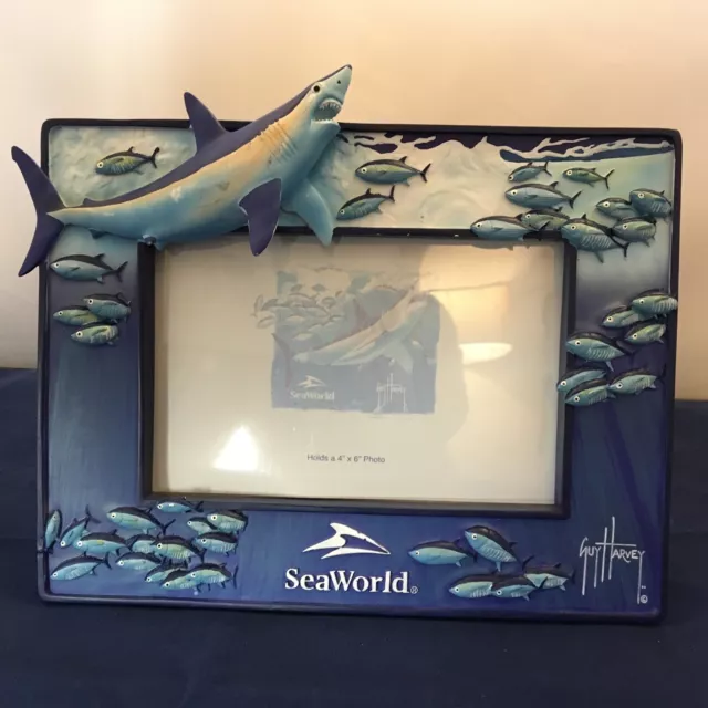 New Sea World Picture Frame Holds 4 x 6 inch photo 3d designed by Guy Harvey