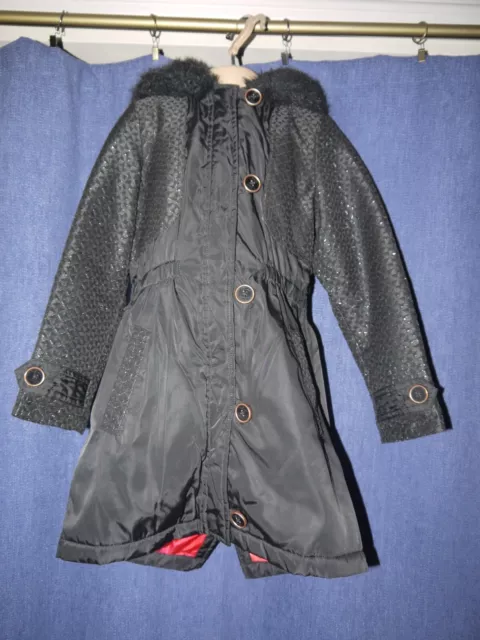 Beautiful black coat, TED BAKER, age 9 years