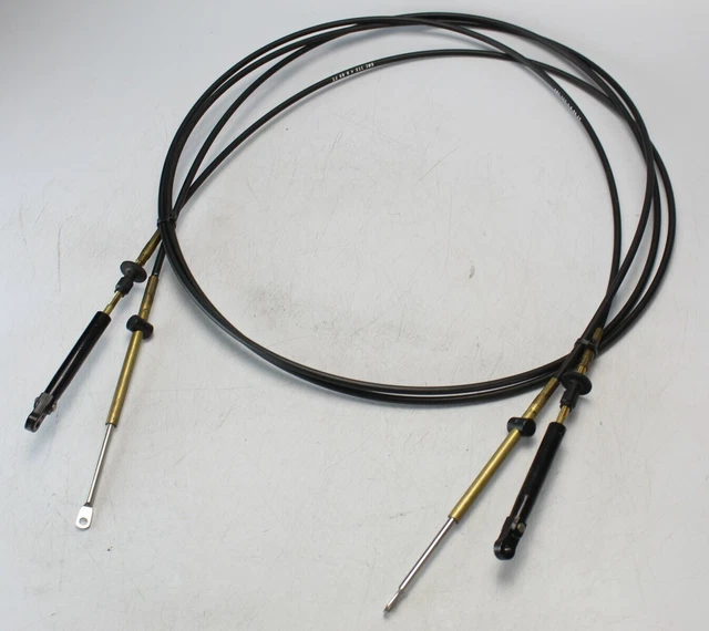 173109 OMC Control Cable Set of 2 x 9' NEW OLD STOCK