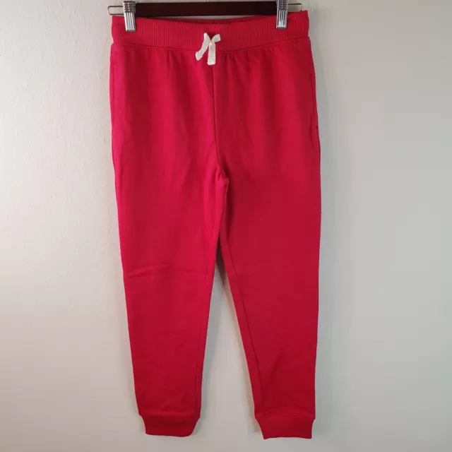 Childrens Place Boys Red Fleece Jogger Pants