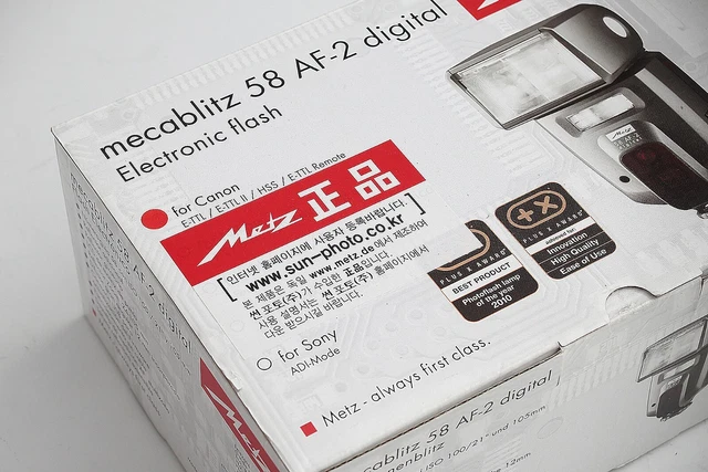 Metz Mecablitz 58 AF-2 Digital Shoe Mount Flash for  Canon 3