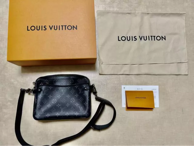 LOUIS VUITTON M81081 Monogram Trio Mini Icon PVC Cross Body Bag Near Mint  Rare