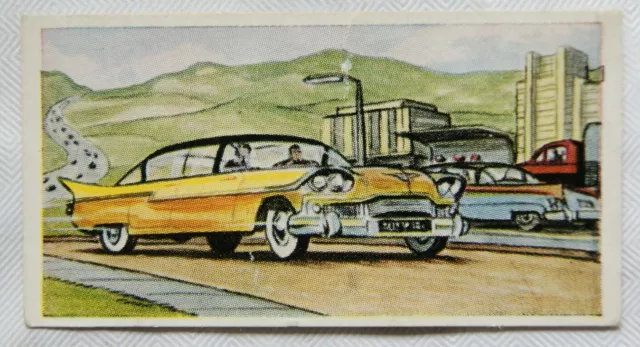 1961 Cooper's Tea card Transport through the ages No. 39 modern motor car