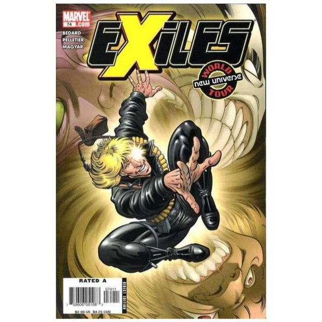 Exiles (2001 series) #74 in Near Mint condition. Marvel comics [n&