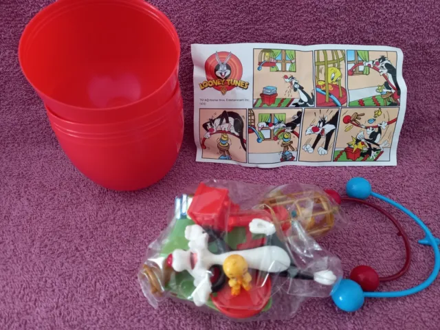 Ü Ei Maxi XXL Looney Tunes: Balancespiel Sylvester und Tweety unbespielt + BPZ