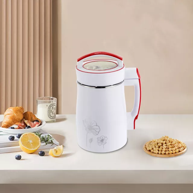 1800ml Soybean Soymilk Machine Fruit Grain Soy Milk Maker Mini Blender Auto Heat