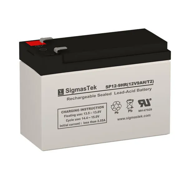 ESBE750G - 12V 9AH T2 SLA Battery Replacement by SigmasTek