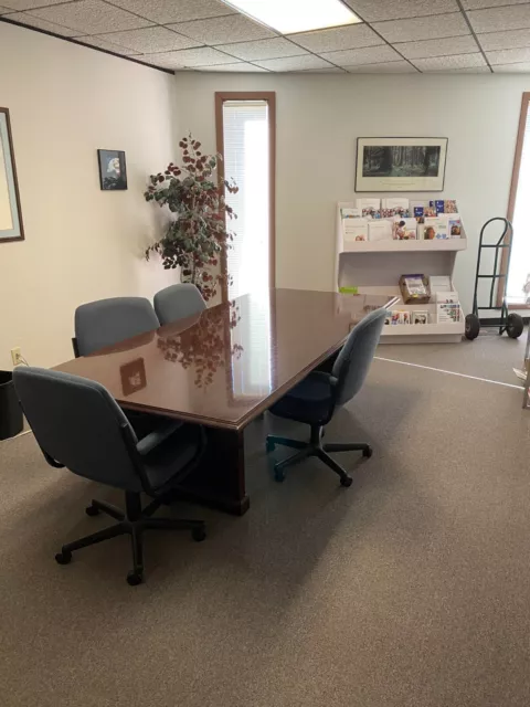 Conference Table with 8 Chairs (Local Pickup Only)