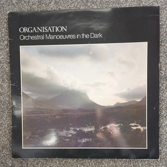 ORCHESTRAL MANOEUVRES IN THE DARK ORGANISATION 1980 UK 1st PRESS VINYL