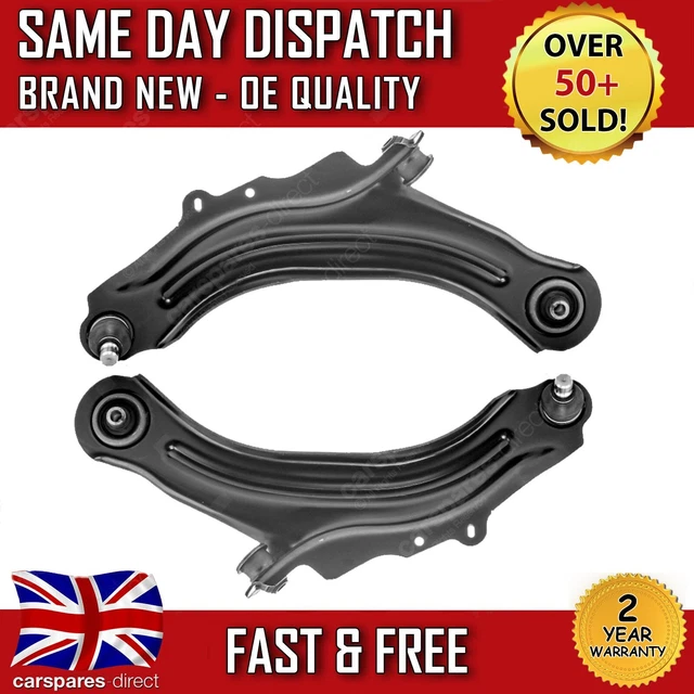 thumbnail image 2 of E-approved Front Suspension Wishbone Arms & Track Rod Ends Kit For Renault Scenic MK2 2 of 3