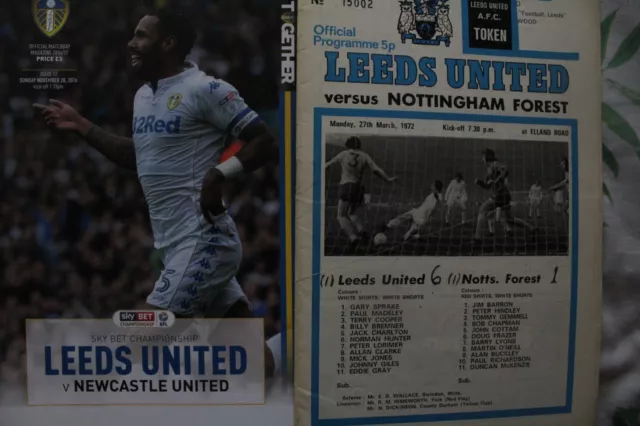 8 Leeds United Programmes