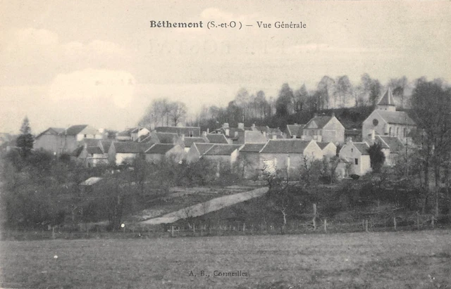 Cpa 95 Bethemont Vue Generale