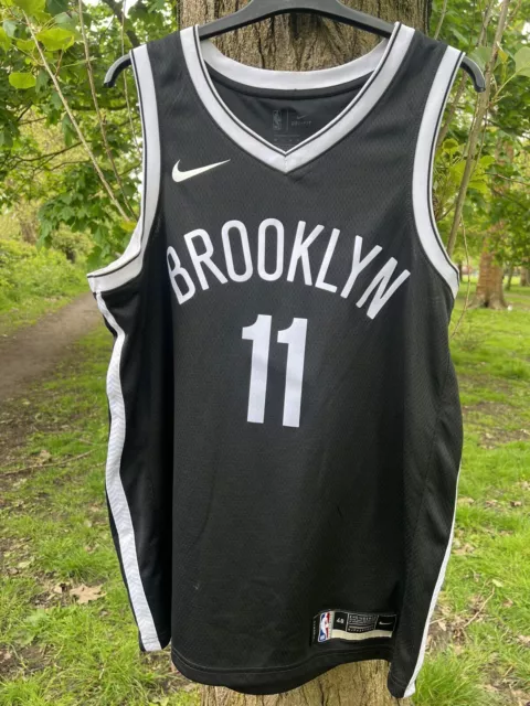 Nike Brooklyn Nets Kyrie Irving #11 Nba Basketball Jersey Swingman Mens Size L