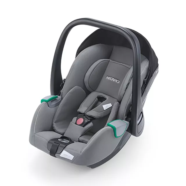 Recaro Avan i-Size Baby Car Seat Prime Silent Grey From Birth to approx 15 mnths