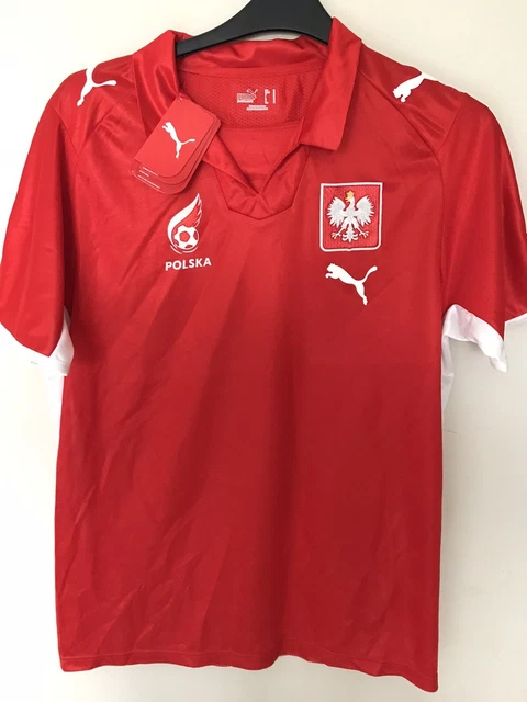 New With Tags Men’s Poland Puma Football Shirt Away Jersey 2007 Medium Polska