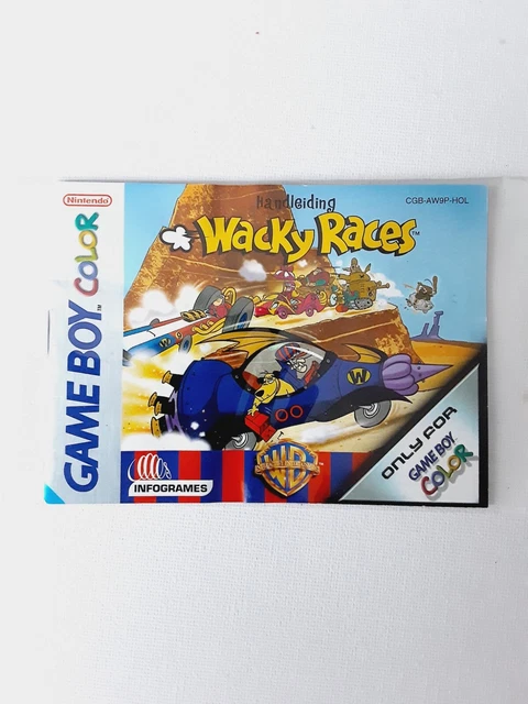 GAME BOY COLOR WACKY RACES [CGB AW9P HOL] EUR 1,00 - PicClick FR