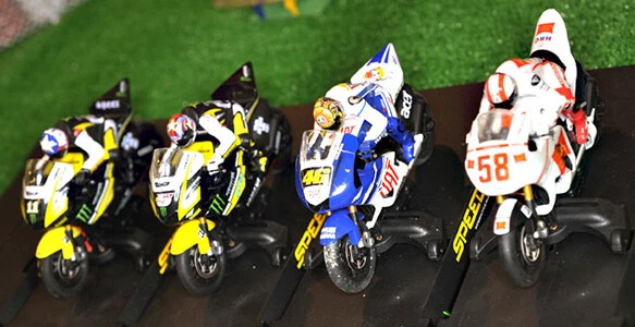 Iss Slot Moto C Télécommande Jay Rossi Slot Voiture Model ISSSP20001 Xxx