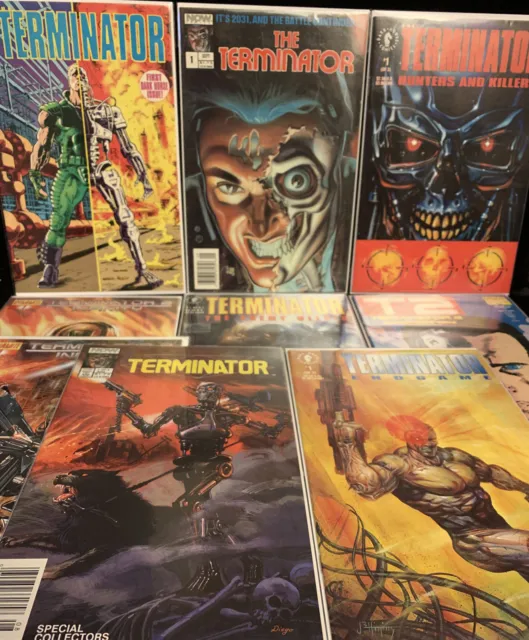 Terminator Comic  Lot Of 26 - NOW, Marvel, Dark Horse Key Comics - Several Sets