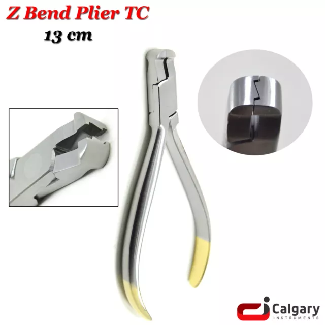 Orthodontic Z-Bend Detailing Arch Wire Bending Loop Forming Pliers Dental Pliers