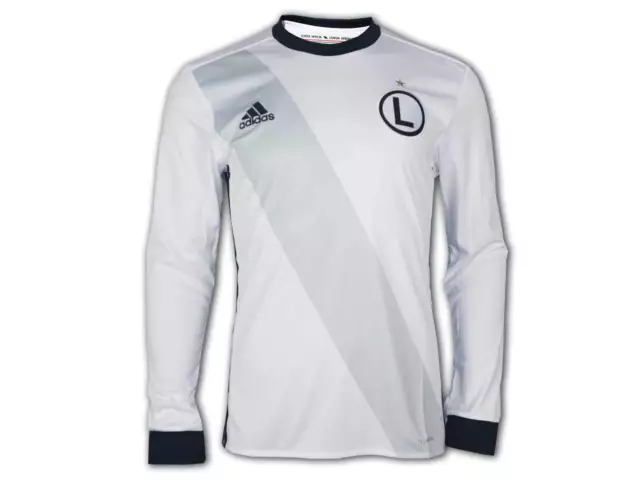 adidas Legia Warschau Heim Trikot weiß Legia Warszawa LWA Home Shirt Gr.S - XL 3