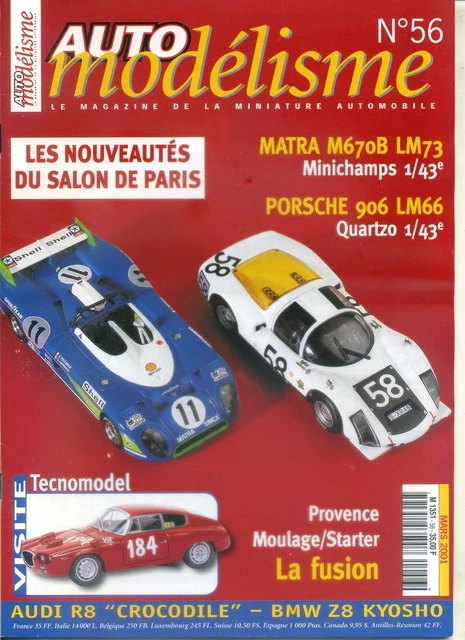 Voiture de course crocodile Audi Authentic Collection R8 #77 2000 1:43 # 2.00.00