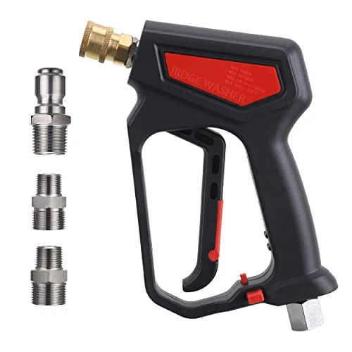 RIDGE WASHER Pressure Washer Gun 5000 PSI, 12 GPM, High Spray Gun...
