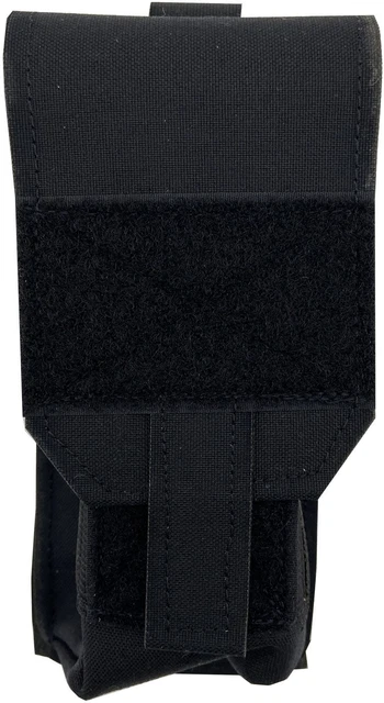 Wilder Tactical Urban Assault Covered Handcuff Pouch, UAB Clip, : UASCHCBKUABMC
