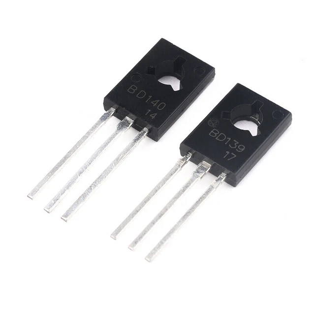 10PCS BD140 TO-126 PNP 80V 1.5A Power Transistors AL