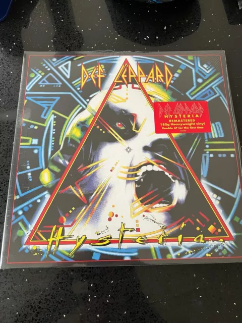 Def Leppard Hysteria 2 X LP VINYL  2017 REISSUE New Sealed