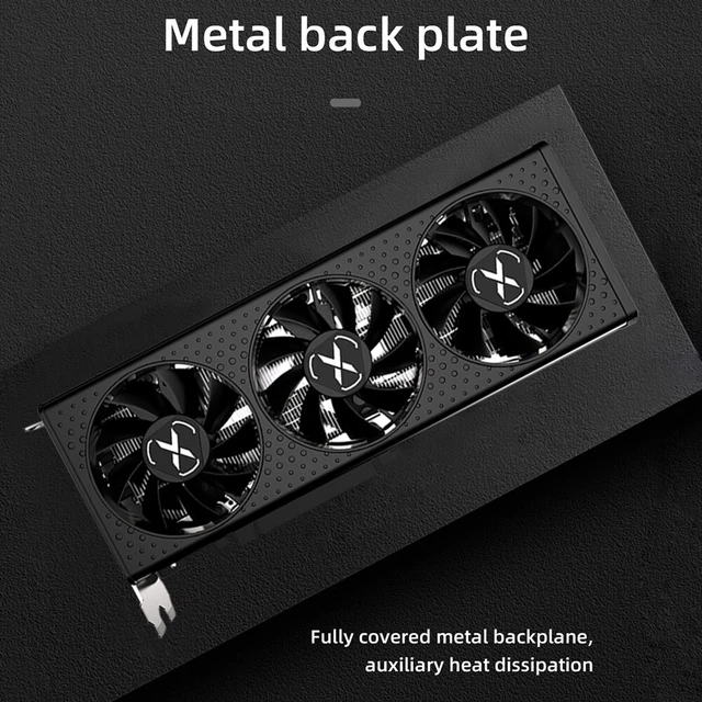 XFX RX6650 8GB 128Bit GDDR6 Graphic Card HDMI-compatible DP Interface