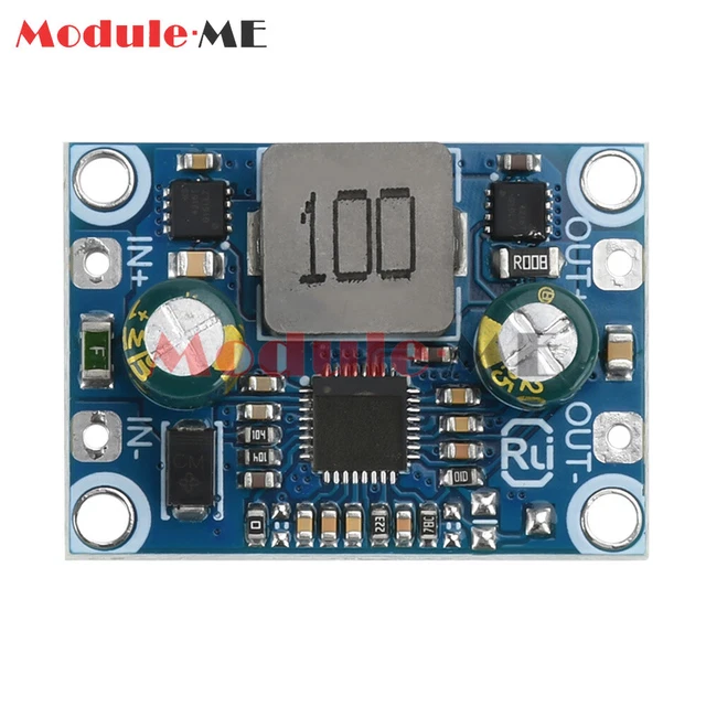 Buck Boost Module 5 DC-DC BUCK-BOOST MODULE 3.6-32V to 5V9V12V 5A Output Low Ripple High ...