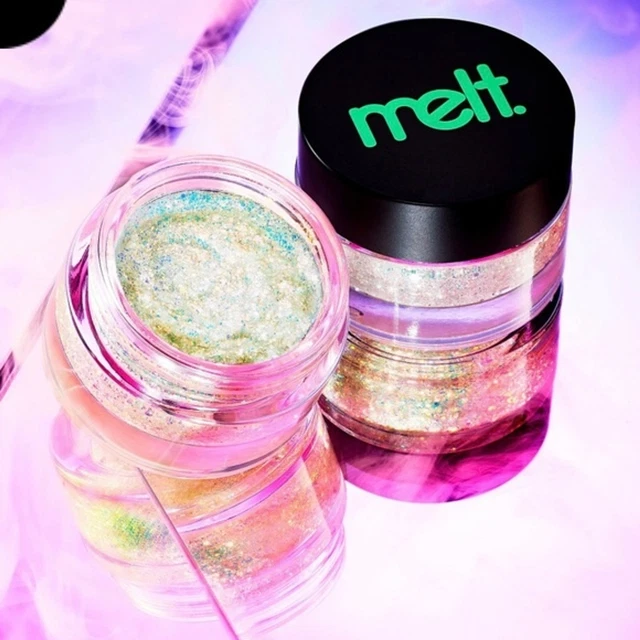Melt Cosmetics caleidoscopio corporal brillo gel holográfico a prueba de transferencia nuevo con etiquetas nuevo en caja